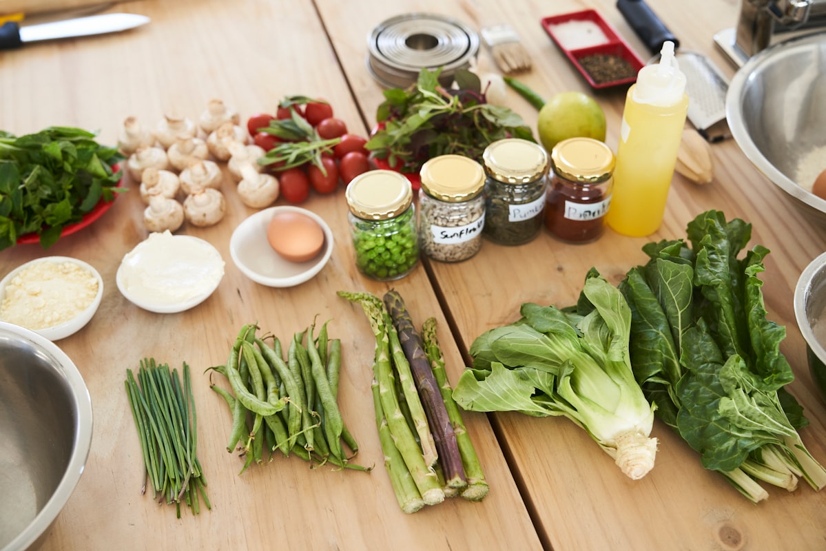Pasta integrale con verdure